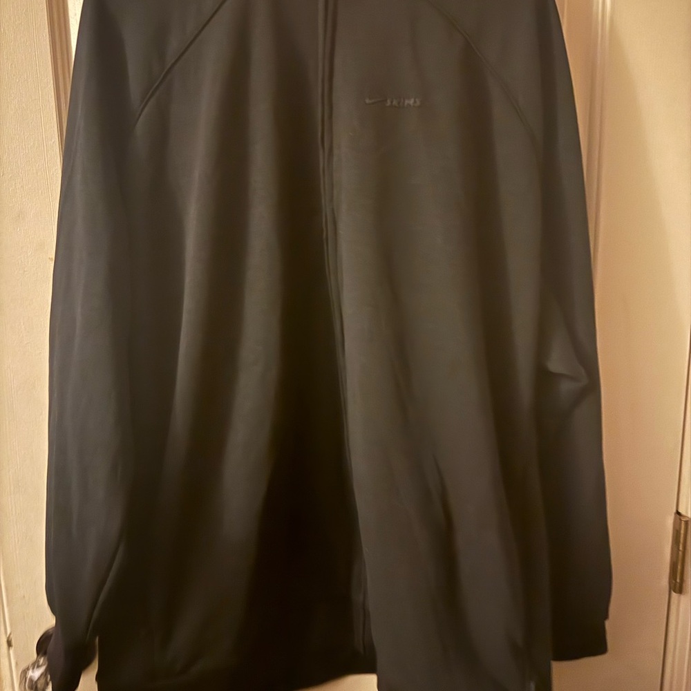 SKIMS X Nike Collab Black Oversized Track Jacket Brand New No tags Sold out size